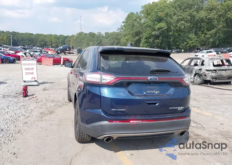 2017 Ford Edge Titanium z USA, uszkodzony, nr VIN 2FMPK4K9XHBB29610